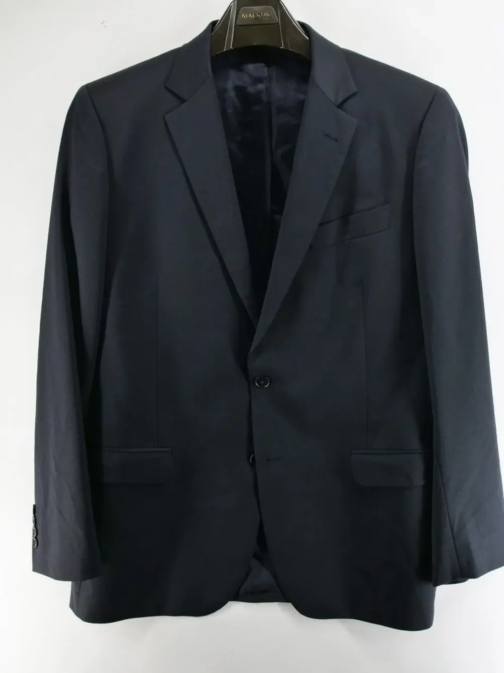 Brooks Brothers 41R 1818 Fitzgerald Black Trabaldo Togna Suit Jacket blazer